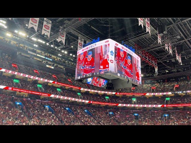 New Montreal Canadiens scoreboard at Centre Bell in 4K