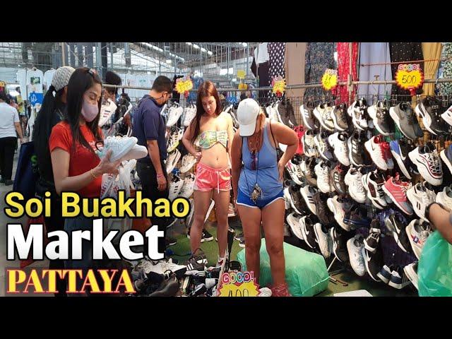 Pattaya Soi Buakhao Scenes | Soi Buakhao Market Today 2023