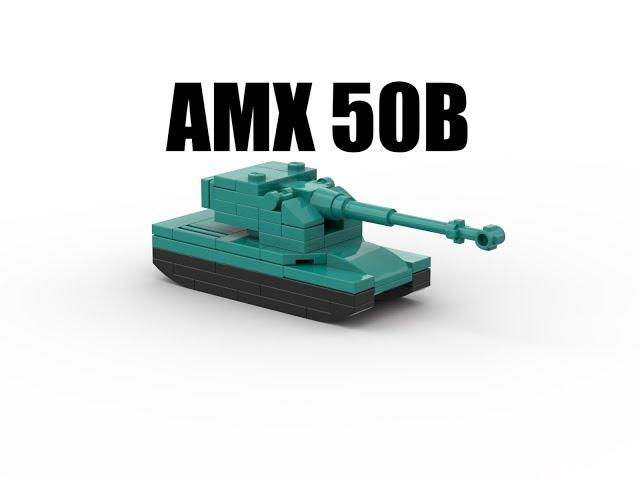 Лего мини танк AMX 50B