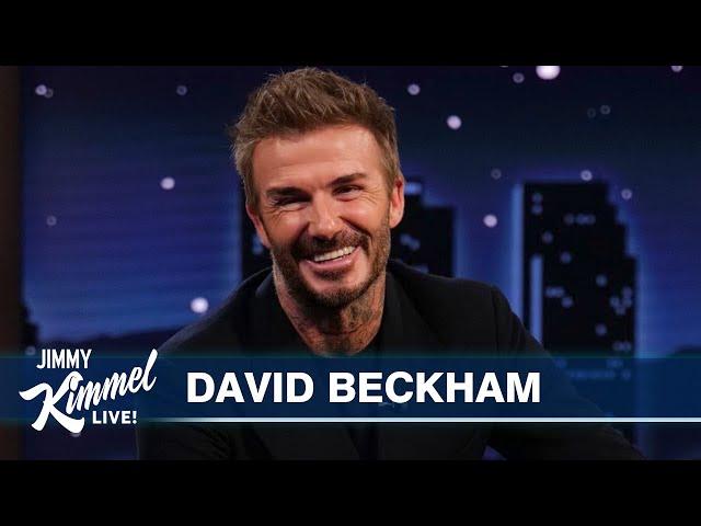 David Beckham on Spice Girls Reuniting for Victoria’s 50th, Messi Mania in USA & Being a Neat Freak