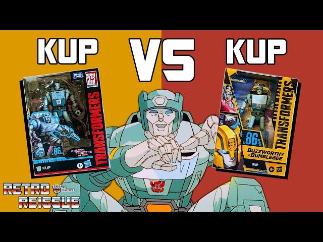 Kup Vs Kup - Which is Best?! (Studio Series 86 Vs Buzzworthy)