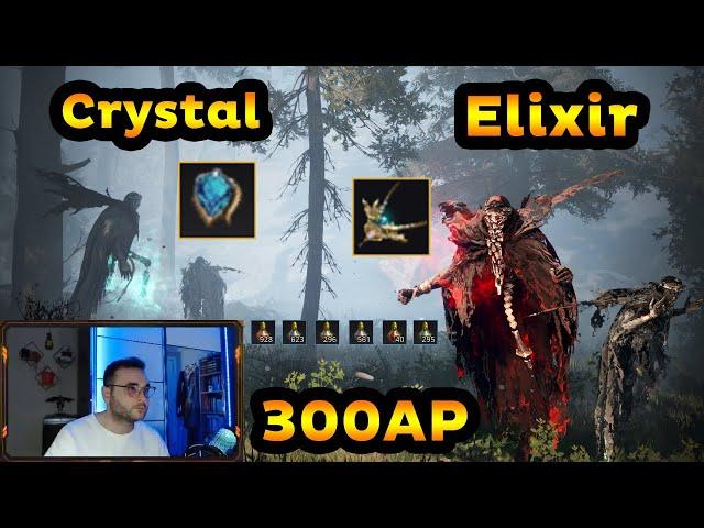 BDO Ash Forest | Maegu Elixir Rotation | Combo | Addon | Crystal | Guide