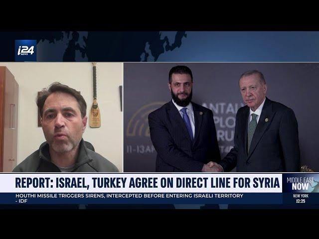 Report: Israel, Turkey agree on direct line for Syria