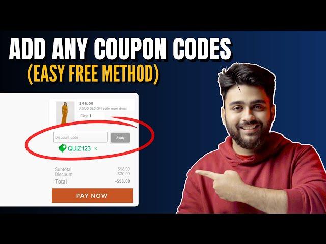 Easily Add Coupon Code in WordPress (Free Plugin)