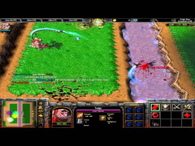 Warcraft 3 TFT - Pudge Wars Advanced #2