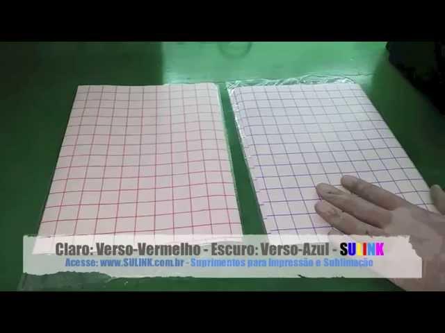 Tutorial - Como fazer Impressão no Papel Transfer para Algodão Claro e Escuro - SULINK