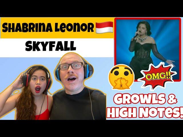 Shabrina Leanor - Skyfall | Spektakuler show 6 - Indonesian Idol 2025 REACTION