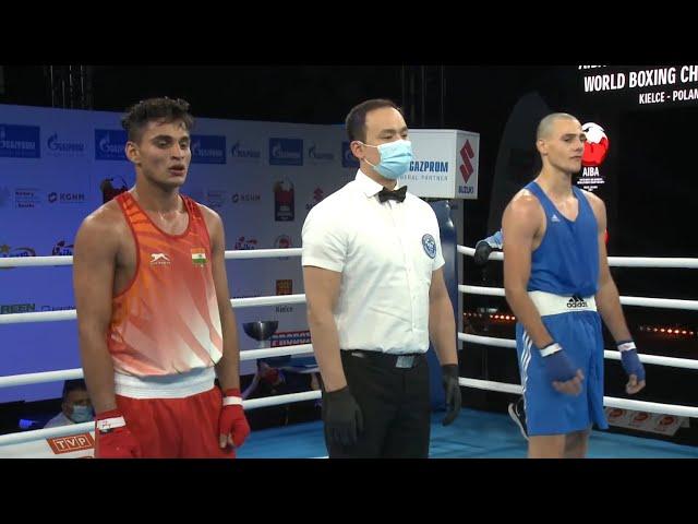 Kielce 2021 Session7B (M75kg)  MANISH (IND) vs ILYUSHONOK Daniel (ISR)