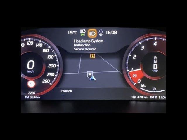 Volvo XC40 Headlight faults / Volvo XC40 Headlamp malfunction