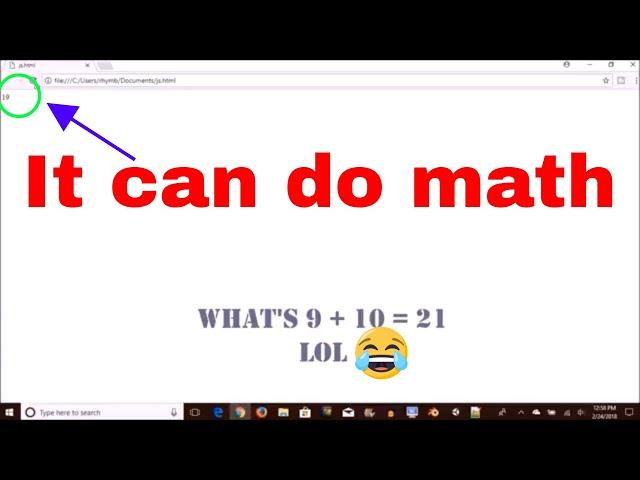 How to do math operations in JavaScript