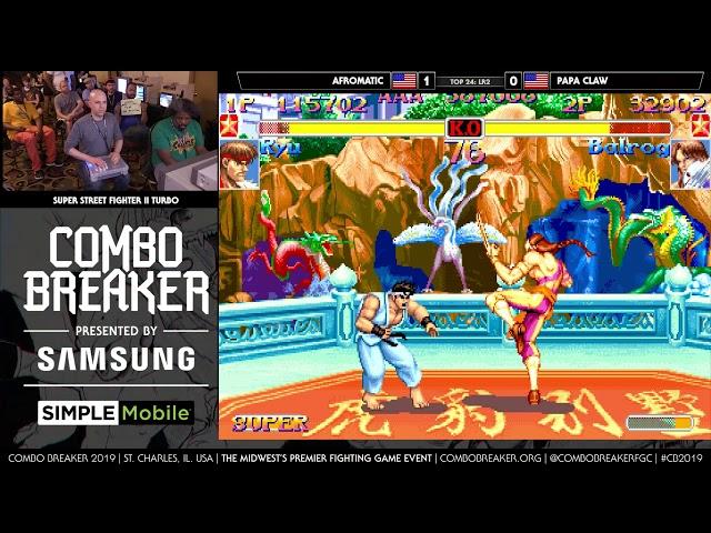 SSF2T/SSF2X Top 24 - AFromatic (Ryu) vs Papa Claw (Claw)