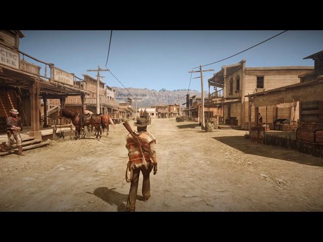 Red Dead Redemption 1 with RDR2 Style Graphics - Reality Redemption & RDR Reimagined PC Mod