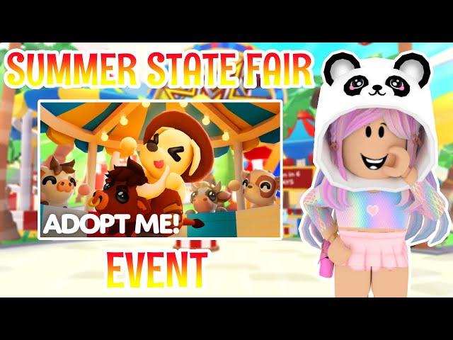 Exploring the Summer State Fair Event in Adopt Me! ️