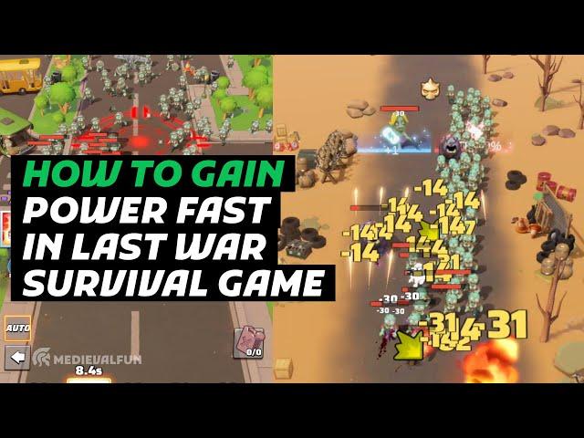 8 Pro Tips for Increasing Power Fast in Last War Survival Game