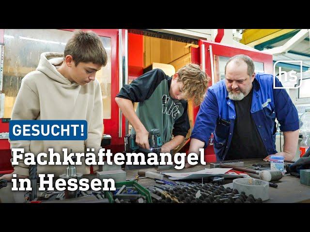 So wollen Regionen und Unternehmen in Hessen den Fachkräftemangel lösen | hessenschau