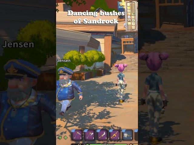 My time at Sandrock, The Dancing Bushes bug #gaming #sandrock #mytimeatsandrock #bug #glitch