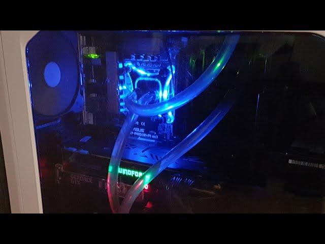 My simple XSPC Raystorm water cooling loop installation