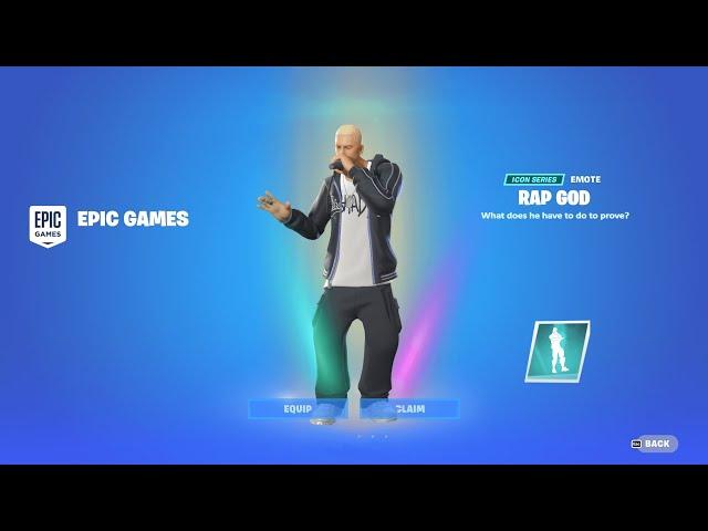 eminem gets ANOTHER emote 