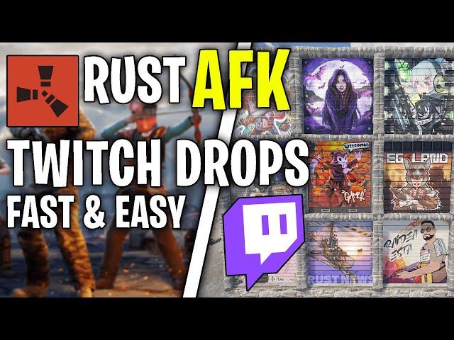 How to Get Rust Twitch Drops AFK in 2023 | Trust in Rust 4 Twitch Drops Janurary 2023