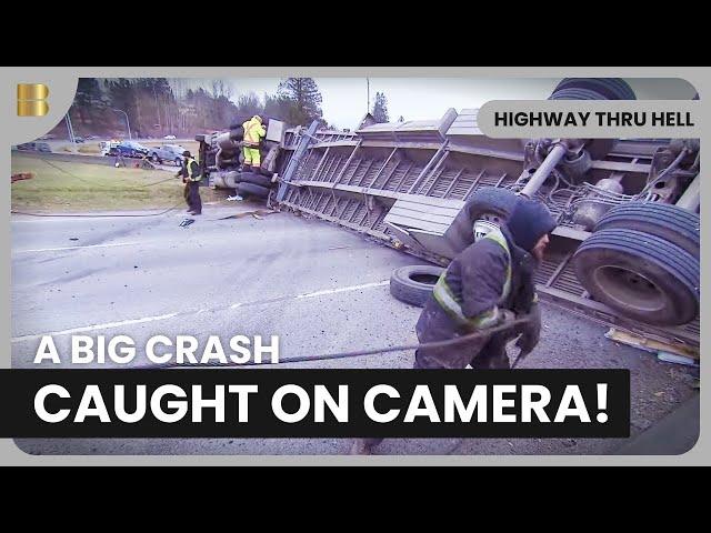 Dash Cam Catches Chaos - Highway Thru Hell - S08 EP807 - Reality Drama