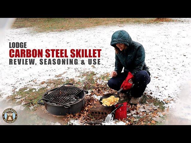 Lodge Carbon Steel Skillet Review, Seasoning & Use