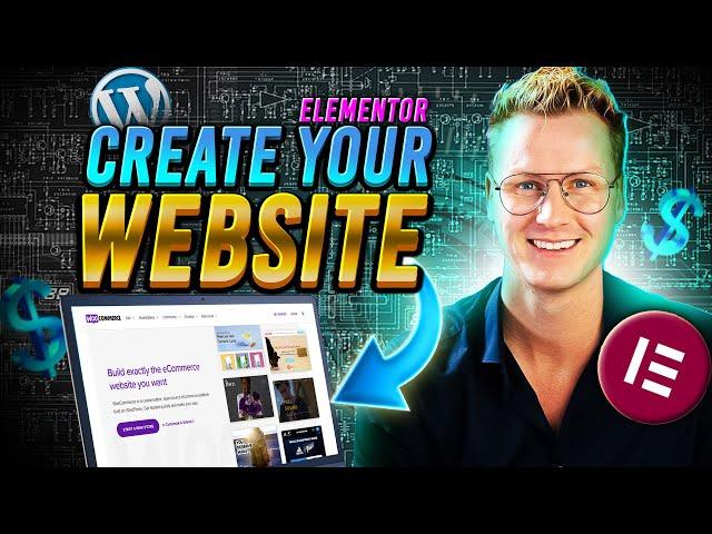 How To Create A Wordpress Website In 2024 | Elementor Flexbox Container Tutorial