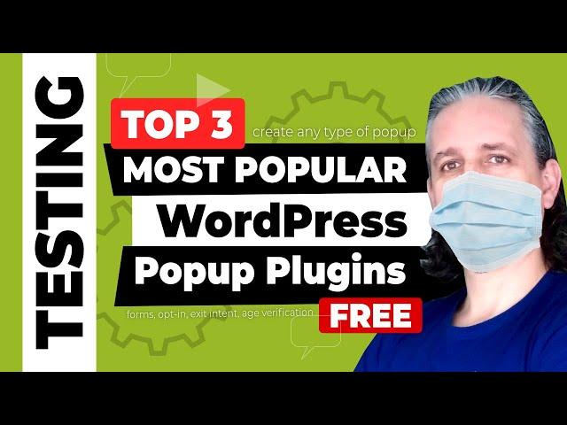 Most Popular and Free WordPress Popup Plugin (TOP 3)