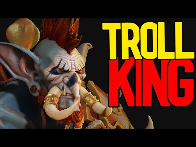 TROLL VS ELVES X4 IN WARCRAFT 3 | ONLY DAMAGE BABY