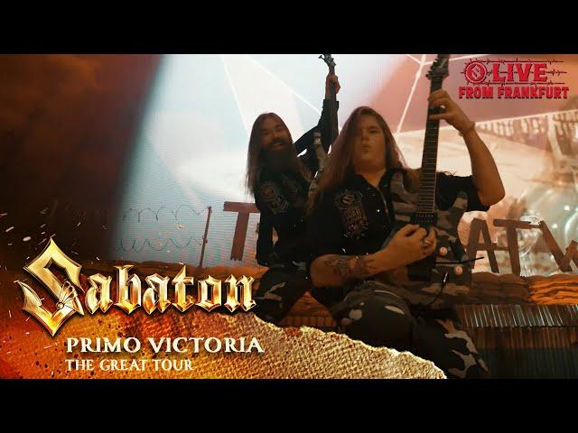 SABATON - Primo Victoria (Live - The Great Tour - Frankfurt)