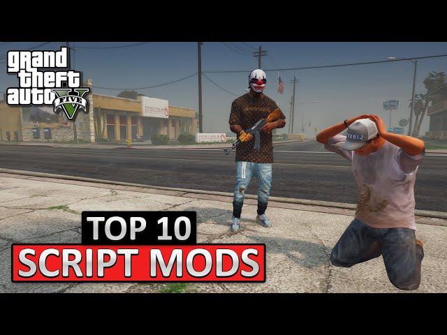 TOP 10 Script MODS for GTA 5 (2024) | Best scripts mods GTA V