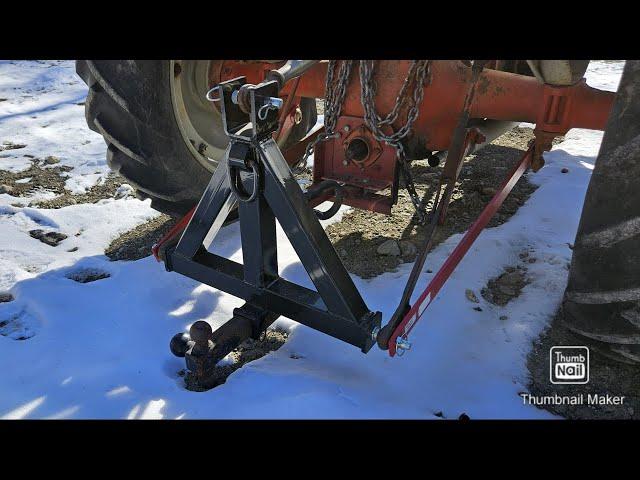 Tractor Receiver Hitch - Moving Trailers Made Easy