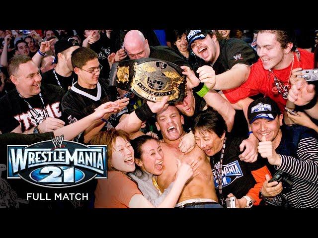 FULL MATCH - John Cena vs. John “Bradshaw” Layfield – WWE Championship Match: WrestleMania 21