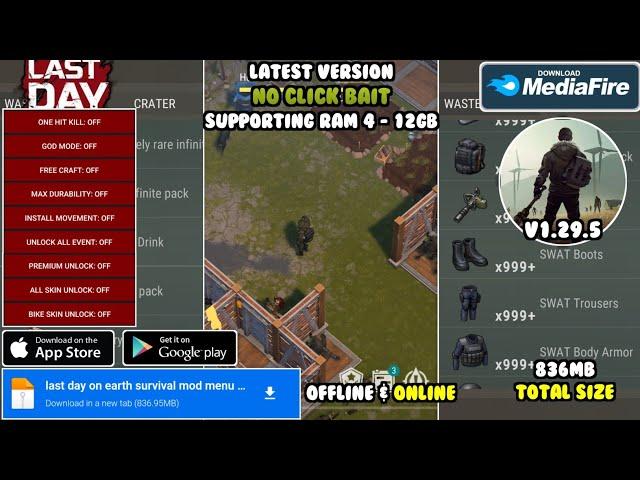 LDOE mod menu v1.29.5 stable version unlock everything | premium unlock | god mod one hit kill