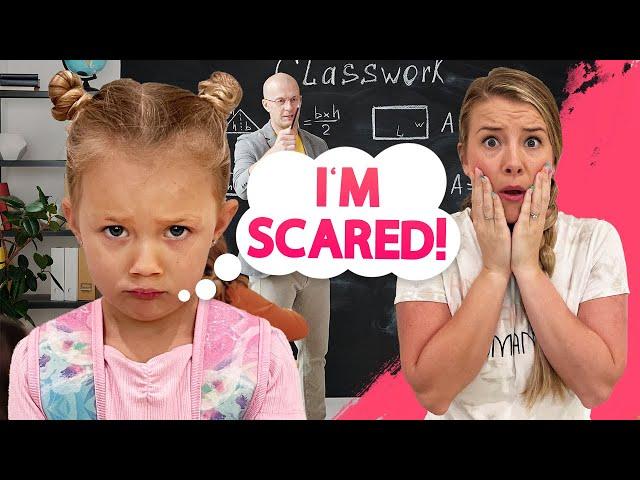 Ivy is SCARED to go to school!!!