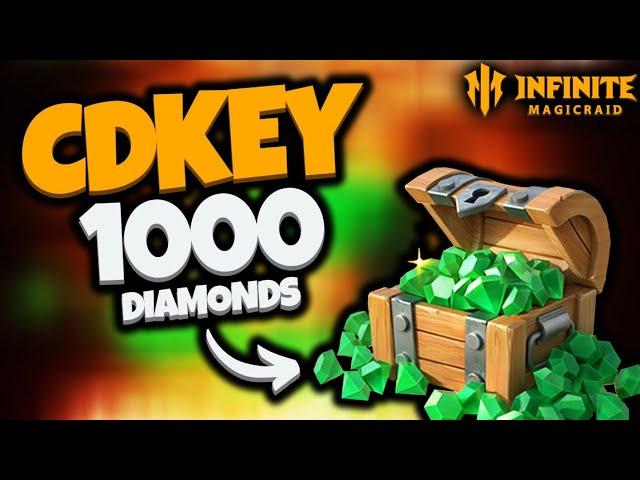 1000 Diamond CDKEY Code & How to Redeem for Infinite Magicraid