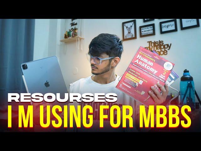 I PAD OR BOOKS| Resources for 1st year MBBS | MY STUDY ROUTINE AND PLANS🩺