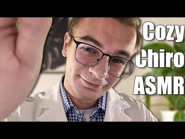 Curing Your Aches & Pains with an ASMR Chiropractic Roleplay (Cracking, Fabric Sounds, Massage)