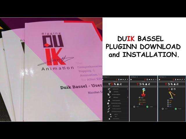 How To Download and Install Duik Bassel  In Adobe After Effects: