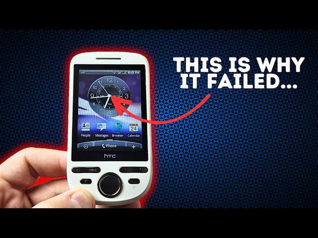 the worlds smallest smartphones: HTC Tattoo (and why it failed)