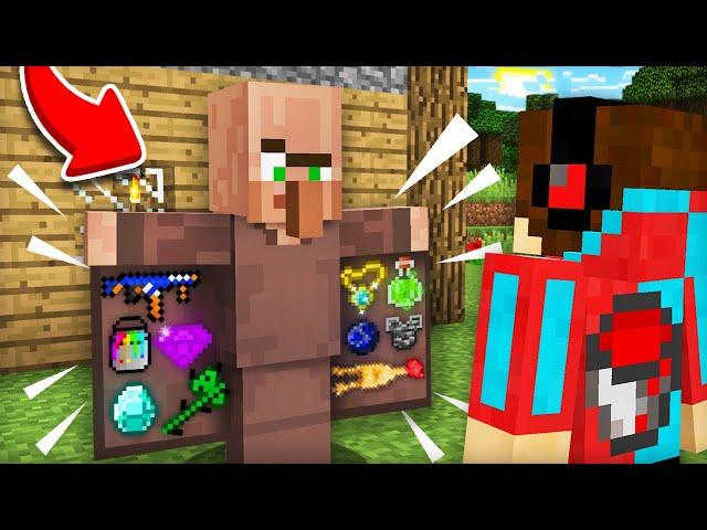 ЭТО САМЫЙ СТРАННЫЙ ЖИТЕЛЬ ПРОДАВЕЦ В МАЙНКРАФТ | Компот Minecraft