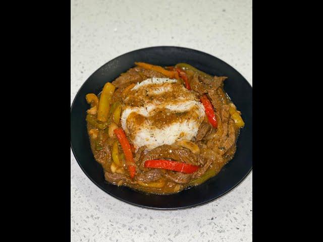 Pepper Steak & Jasmine Rice