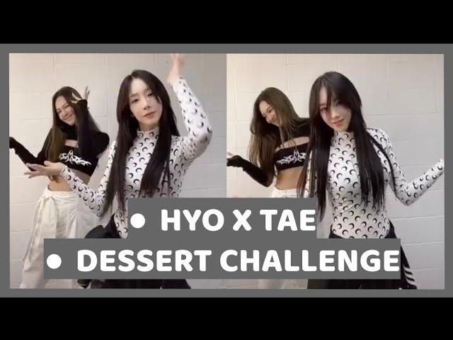 TAEYEON X HYOYEON DESSERT Dance Challenge