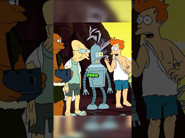 El mundo donde evolucionaron los robots   Futurama T06E09 #shorts  #futurama