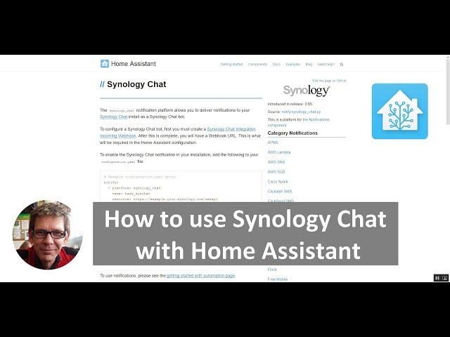 How To Use Synology Chat with Home Assistant