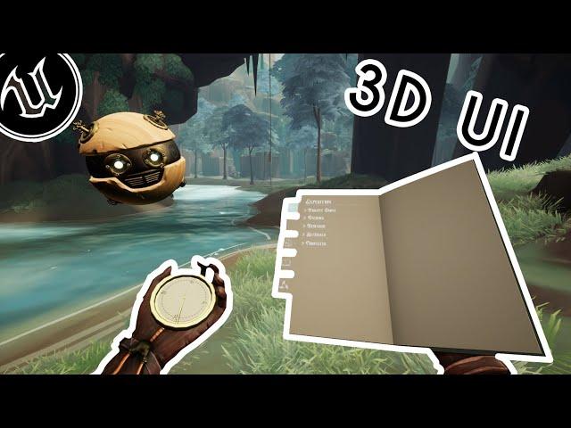 How To Make 3D Physical UI in UE4