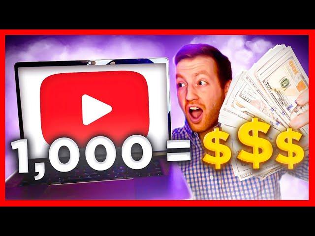 How Much YouTube Pays for 1,000 Views in 2025