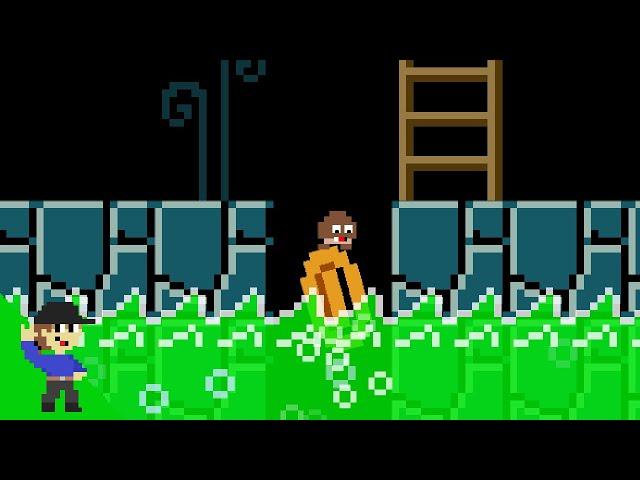 Tiny Goomba vs the CAVERN OF ACID!! (Mario Animation)