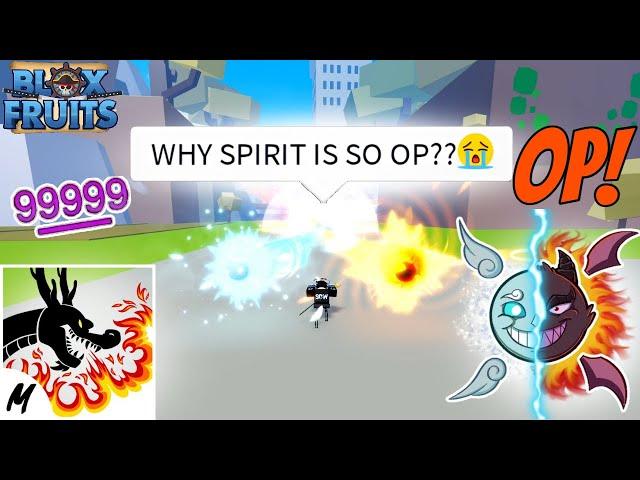 THIS INSANE 30M SPIRIT ONE SHOT COMBO IS OP!!| Blox Fruit |