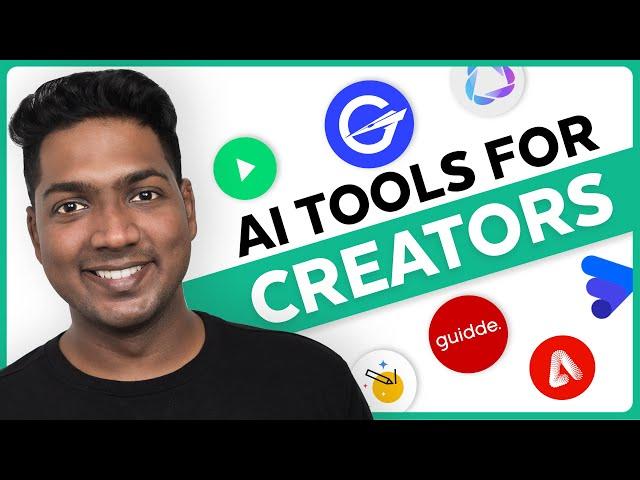 The Best 7 AI Tools for Content Creators!