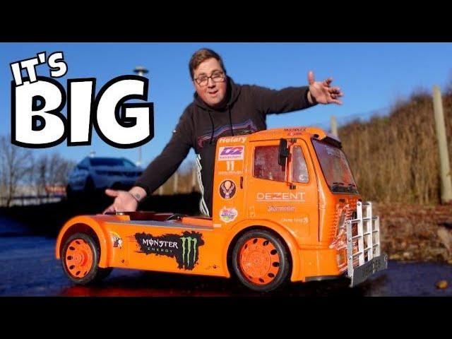 The Biggest RC Drift Truck in the World! 1/5 Scale 8s Brushless Conversion. Part 1